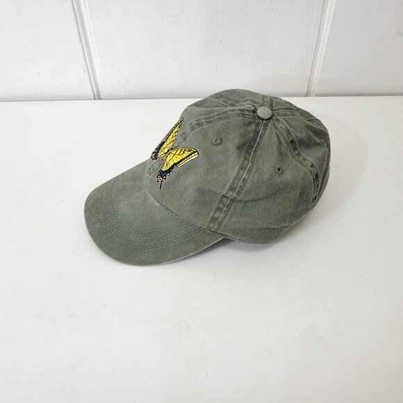 ECO Embroidered Baseball Cap Butterfly New without Tag - Picture 2 of 4